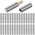Yaocom 30 Pack 2-1/2" X Weld On Bullet Hinges 3/8", Metal Color. Fixed Price $33.84.