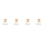 National Hardware N211-193 Bright Brass Narrow Hinge 3/4 X 5/8 In. With Fastener. Fixed Price $13.59.
