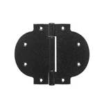 2-PACK National Hardware N109-026 3-1/2 Inch Black Arched Heavy T-hinge, New. Fixed Price $16.99.