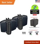 Tension Adjustable Heavy Duty Hinges For 154 Lbs Gates, Black, 2 Count. Fixed Price $110.99.