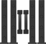 Garage Magnetic Decorative Hardware, 6 Pieces 1-CAR Door, Black. Fixed Price $26.64.