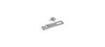 National Hardware N102-764 Safety Hasp Fixed Concealed 4-1/2" Galvanized. Fixed Price $9.94.