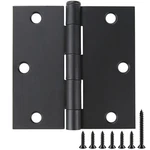 Square Door Hinges Black Matte Inch X 3.5" 3-1/2".... Fixed Price $35.64.