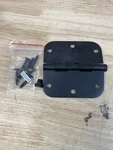Baldwin 1135190I Satin Black Mortise Door Hinge 5/8" Radius 3-1/2" Single. Fixed Price $16.33.