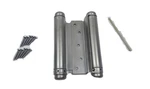 Hager 1303-US26D Double Acting Spring Hinge Satin Chrome Steel. Fixed Price $47.19.