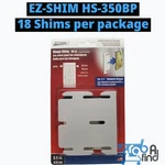 Ez-shim HS350BP 3.5" Shim, Fits Standard 3-1/2 Inch Hinges, (18 Ct.). Fixed Price $9.79.