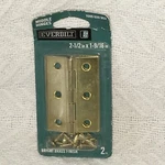 Everbilt Pk Middle Hinges 2-1/2IN X 1-9/16IN Bright Brass Finish 1000 020 953. Fixed Price $7.87.
