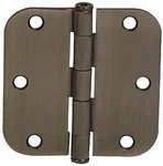Emtek 91033US7 3.5" X Plain Bearing 5/8" Radius Corners Mortise Hinge. Fixed Price $29.06.