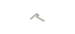 3-7/8" Height 1/4" Thickness Fixed Pivot Door Hinge Brushed Nickel Pair. Fixed Price $55.65.