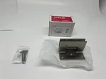Portals Taiga 90 Degree Wall-glass Hinge With Offset Backplate Heavy Duty. Fixed Price $25.70.