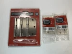 Pack Everbilt Security Door Hinge Satin Nickel 3-1/2" X 5/8" Missing Screw. Fixed Price $9.95.