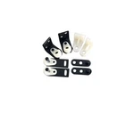 Qcaa Cafe Door Gravity Pivot Hinge Set, Double Action, Matte Black, (1S.... Fixed Price $23.82.