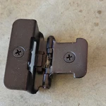 Offset Cabinet Hinge Steel Oil Rubbed Bronze Brown For Door. Fixed Price $80.00.