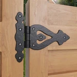 Black Wrought Iron Door 5 Inch Rsf Finish Barn Hinges Pack Of 6. Fixed Price $118.99.