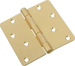6PK National Hardware N144-832 512RC Door Hinges Satin Brass, 1/4" Radius. Fixed Price $36.00.