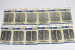 (12) Gatehouse 4" Door Hinge Half Square & 5/8 Radius Satin Nickel #2503600. Fixed Price $39.99.