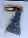 Everbilt 306867 Decorative Strap Hinges 8" Black Heavy Duty 2 Pack New. Fixed Price $15.89.