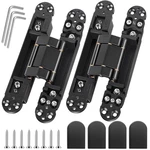 Polar Tangro Invisible Hinges 2 Pcs -7 Inch Black Hidden For Doors. Fixed Price $86.00.