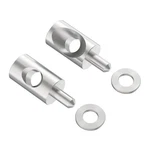 Shuisen Shower Door Hinge Pin Stainless Steel Replacement Silver. Fixed Price $21.46.