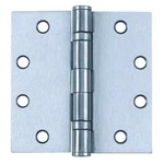 Tell X 4.5", Satin Ss, 32D Bearing Plain Square Corner Hinge, HG100315. Fixed Price $30.00.
