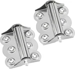 2PCS Stainless Steel Screen Door Hinges Spring Loaded Hardware For Storm. Fixed Price $15.60.