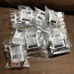 H0103AC-CHR Polished Chrome Self Closing Overlay Lot Of 14 28 Hinges. Fixed Price $13.99.