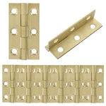 Murtenze 8 Pcs 2 Inch Mini Solid Brass Hinges Cabinet Small Box .... Fixed Price $15.11.