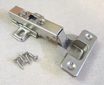 Fgv Italy Self Closing Cabinet Hinge 80059 W/ Clip-on Mounting Plates, Rare (H4). Fixed Price $11.99.