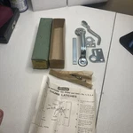 Nos-vintage Stanley Brand Steel Thumb Latch Set, Model 1260-H. Fixed Price $37.99.