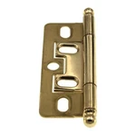 Schaub And Company Ball Tip 1/2" Hinge Non-mortise Polished Brass 1100B-03. Fixed Price $16.49.