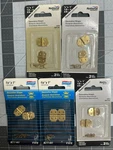 5-PACK 2/PC National Hardware N211-441 Bright Brass 5/8" Mini Jewelry Box Hinges. Fixed Price $27.41.