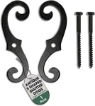 Renovators Supply Black Shutter Dog Holders 6.5 Inches Long Antique Decorative. Fixed Price $38.99.