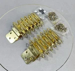 Hickory Hardware P143-3-6 Cabinet Hinges, Self-closing, Brass Finish, Sets. Fixed Price $26.20.