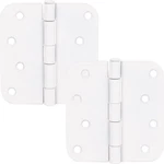 Standard Hinge, 4 Inches, 5/8" Radius Corner, 2-PACK, Gloss White By Stone Harbo. Fixed Price $22.18.