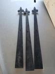 Decorative Garage Door Carriage House Hardware Hinges & Handle - Stamped Steel. Fixed Price $25.19.