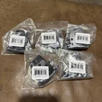 10 Liberty Hardware Oil Rubbed Bronze Overlay Self Close Cabinet Door Hinges Lot. Fixed Price $18.80.