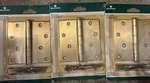 6 Brainerd 4 Satin Nickel Door Utility Hinge Square Corner. Fixed Price $19.00.