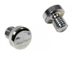 Cabinet Hinge Finial Coin Pair Small Chrome Brass Renovator's Supply. Fixed Price $9.99.