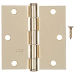 Hampton 3-1/2 In. Bright Brass Residential Door Hinge 12 Pk. Fixed Price $34.89.