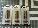 3-PACK Lot National Hardware N211-268 Narrow Hobby Hinge 2-1/2" Antique Brass. Fixed Price $20.99.