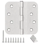 4 Inch Rounded Interior Door Hinges 3 Pack Brushed Nickel Heavy Duty Residential. Fixed Price $18.38.