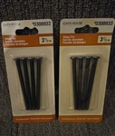 Gatehouse Hinge Pin Oil-rubbed Bronze 3.5 4 Pack Model 0308933. Fixed Price $13.45.