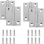 2" Door Hinge, Zernmiarder 12 Pcs Stainless 50 X 36 1.2MM, Steel. Fixed Price $13.45.
