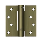 DSH44 Single Action Spring Hinge 4" X Square Corner, Steel, Ul Listed Antiq. Fixed Price $18.45.