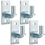 Dunzy 4 Pcs Wall Mount Gate Hinges, Heavy Duty Plate For Farm Gat.... Fixed Price $31.59.
