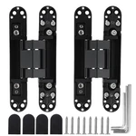 2 Set 6 Inch Hidden Door Hinges Zinc Alloy Heavy Duty Invisible 180 Deg.... Fixed Price $56.65.