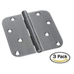 NUK3Y 4" X 5/8 Radius, 2 Ball Bearing Hinge, Removable Pin (3 Pack). Fixed Price $19.99.