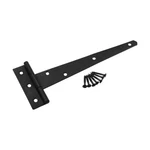 Strap Door Hinge Black Iron Rsf Finish Light Duty 9". Fixed Price $13.99.
