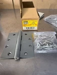 Stanley 05-3870 Pack Door Hinges 4.5 X Gray Painted With Screws New. Fixed Price $12.99.