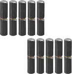 10 Pack 4-5/8" X On Bullet Hinges, Lift Off Weldable Barrel. Fixed Price $26.54.
